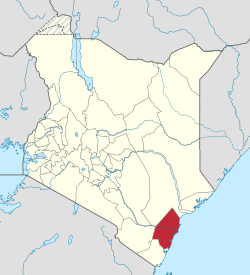 Location in Kenya