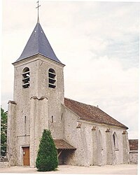 The church in La Haute-Maison
