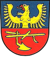 Pflug im Wappen von Kameral Ellgoth
