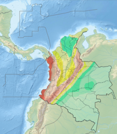 Seismic activity map