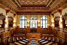 Plenary Hall of the Hamburg Parliament