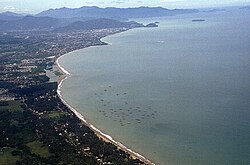 Luftaufnahme von Padang
