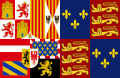 First command Flag of the Lord Admiral of England (1554–1558) under Mary I and Philip II when on board a ship.