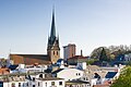 HDR der St. Nikolai Kirche und des Flensburger Rathauses