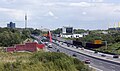 Vorläufiges Ausbauende: die Schnettkerbrücke in Dortmund