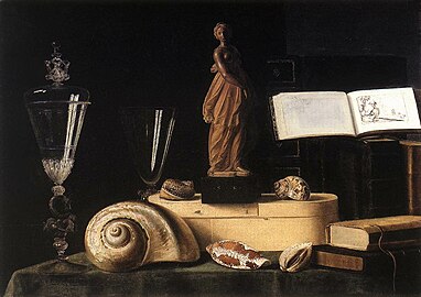 Still Life with Statuette and Shells (Louvre)