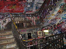 Staircase at Kunsthaus Tacheles (2009)