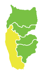 Map of Tartus District within Tartus Governorate