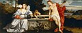 Titian, Sacred and Profane Love, circa 1515, Galleria Borghese, Rome