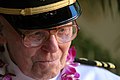 December 2006: 65 years after the attack on Pearl Harbor, retired Lieutenant Commander Joseph Langdell, a USS Arizona survivor, recalls the experience at the memorial
