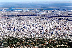 Panoramic view of Bahía Blanca