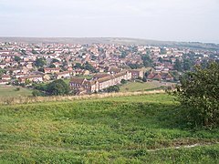Whitehawk, viewed from the Neolithic causewayed camp above the estate, 2005