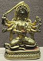 'Hindu Goddess' from Nepal, c. 1700, gilt bronze