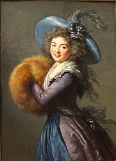 Madame Molé-Reymond mit Rotfuchsmuff (1786)