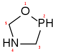 1,4,2-Oxazaphospholidin, nicht 1,4,2-Oxaazaphospholidin
