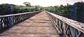 Bailey bridge over the Coppename River at Bitagron, Suriname (1976)
