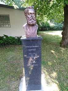 Bust of Štefan Marko Daxner in The Alley of National Awakeners, Martin, Slovakia