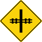 WA-18 Railway crossing ahead
