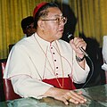 Jaime Cardinal Sin, 30th Roman Catholic Archbishop of Manila instrumental in the 1986 People Power Revolution