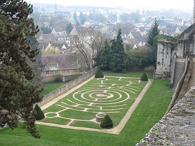 Labyrinth in the gardens of the bishop