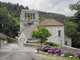 The church of Concoules