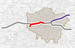 Map of the 2nd phase of Crossrail in 2018