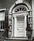 House doorway on East 4th Street, Manhattan (1937)