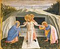 Fra Angelico, Entombment predella, 1438–1440, Alte Pinakothek
