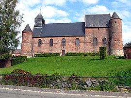 The church of Esquéhéries