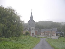 The church in La Férée