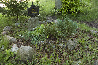 Grave of a Finnish warrior