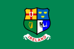 Ireland hockey team flag