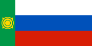 Flag of Khakassia (25 November 2002–25 September 2003)