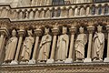 Gallery of Kings on Notre-Dame de Paris