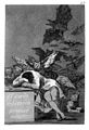 Francisco de Goya, Der Schlaf der Vernunft gebiert Ungeheuer, Capricho Nr. 43, ca. 1798, Radierung, Madrid
