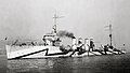 Henley in dazzle camouflage