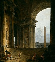 The Obelisk (1787–88), 255 x 223 cm., Art Institute of Chicago