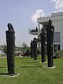 Bingen 2008: Skulptur „Grandi Figuri Verticali"
