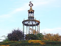 Gloriette de Buffon in the Jardin des plantes in Paris