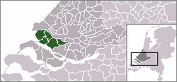 Location of Voorne-Putten