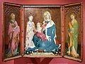 Mystical Marriage of St Catherine by Lorenzo Salimbeni and Jacopo Salimbeni