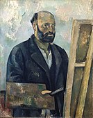 Paul Cézanne, Self-Portrait with Palette, 1890