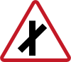 Skewed intersection (left)