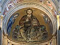 Mosaik des Christus Pantokrator in der Apsis