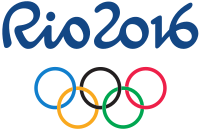 Logo der Olympischen Sommerspiele 2016