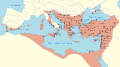 Byzantine Empire (286/395–1453 AD) in 600 AD.