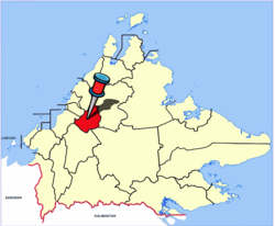 Location of Tambunan District