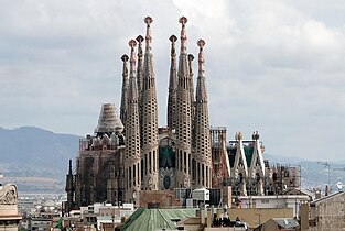 Works of A. Gaudí in Barcelona, Spain