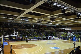 The Salle Gaston Médecin indoor arena, which is used by the AS Monaco basketball club