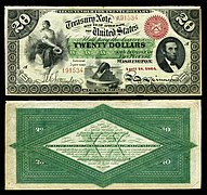 US-$20-IBN-1864-Fr.197